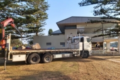 Topdeck Transport and Heavy Lift - Delivering and Installing a Sculpture, Avalon Beach